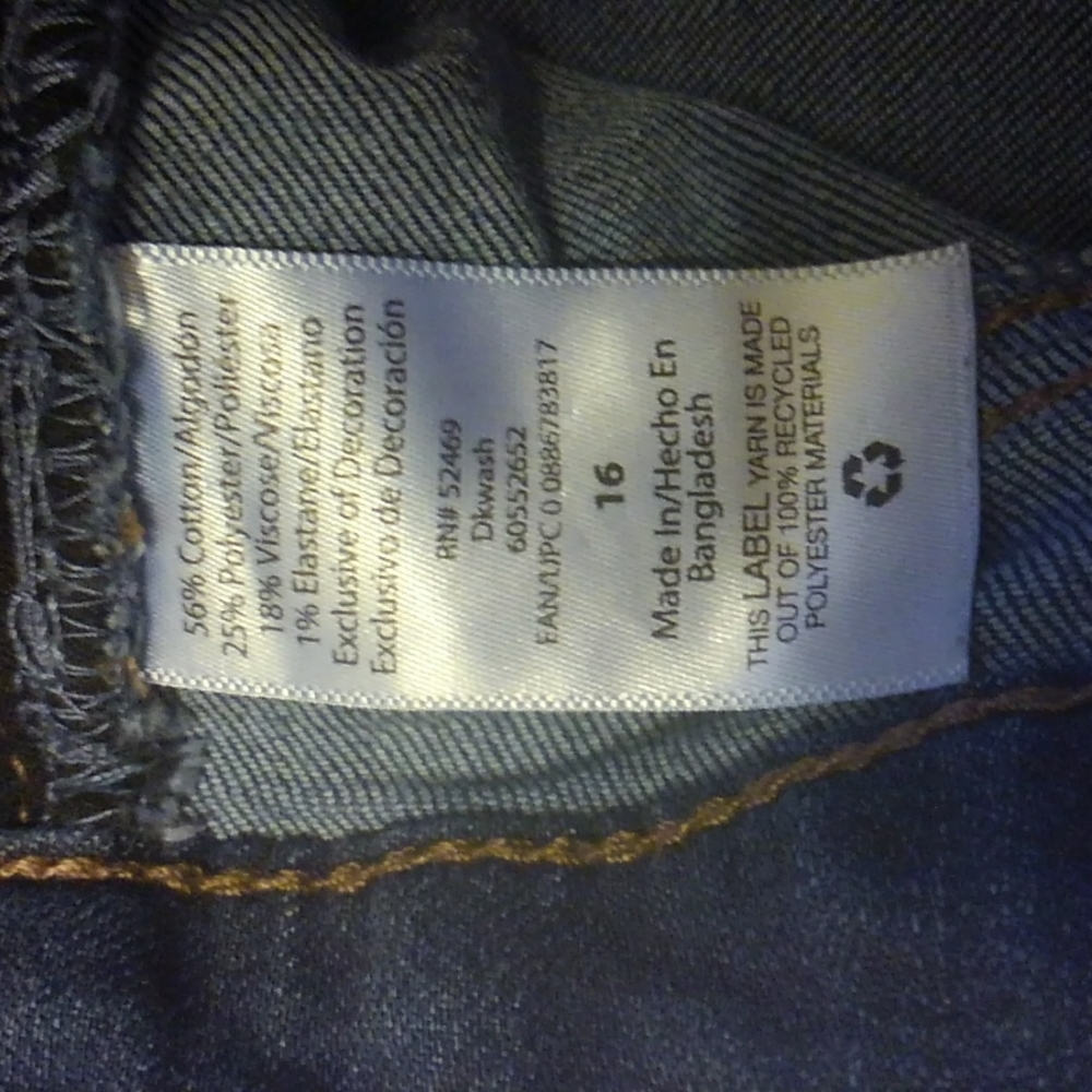 Sofia Vergara Skinny Ankle Hi-Rise Denim Blue Jeans 16 - Picture 6 of 8